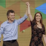 MACRI VIDAL BAILANDO Y FESTEJANDO