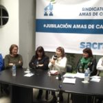 PIMPI COLOMBO Y DIRIGENTES GREMIALES RESPALDAN PROYECTO DE PRORROGA DE MORATORIA JUBILATORIA PARA AMAS DE CASA