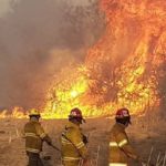 INCENDIO EN CORDOBA AMENAZAN A VILLA GIARDINO
