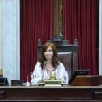 Cristina preside sesión Senado