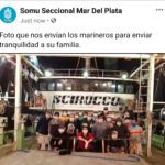 barco varado en Mar del Plata Coronavirus