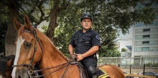 policía